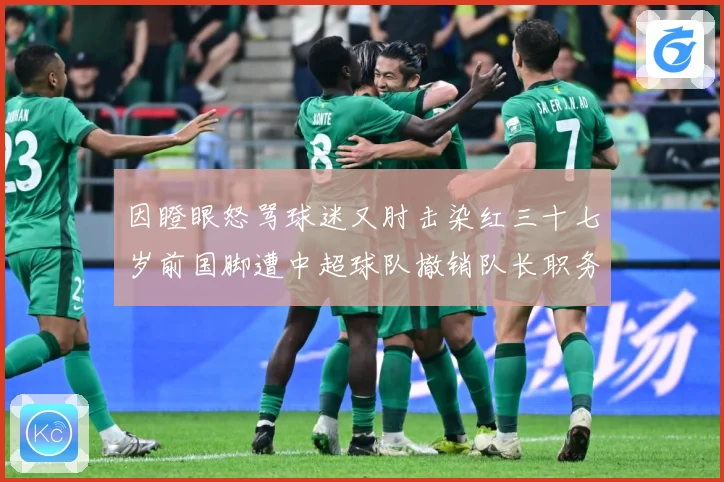 因瞪眼怒骂球迷又肘击染红三十七岁前国脚遭中超球队撤销队长职务数据研判：最新赛事动态与深度分析